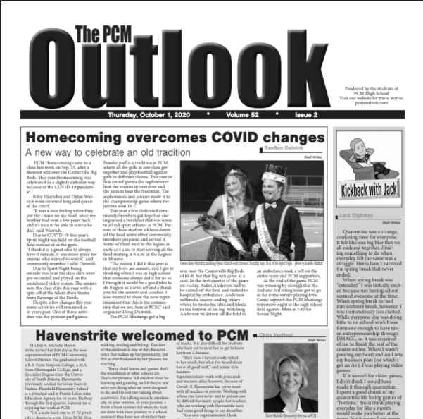 The Outlook - Oct. 1, 2020