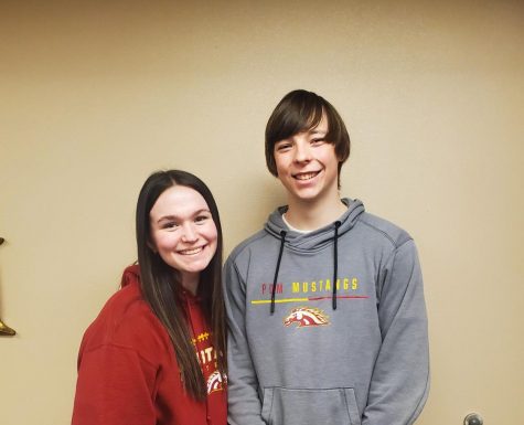Abby Van Ryswyk (Left) and Carson Duinink (Right)