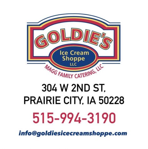 Goldie's ice cream 2025 shoppe