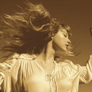 Pictured above is the album cover for Fearless (Taylor's Version). It will have 26 songs on it, 6 of which have never been released.