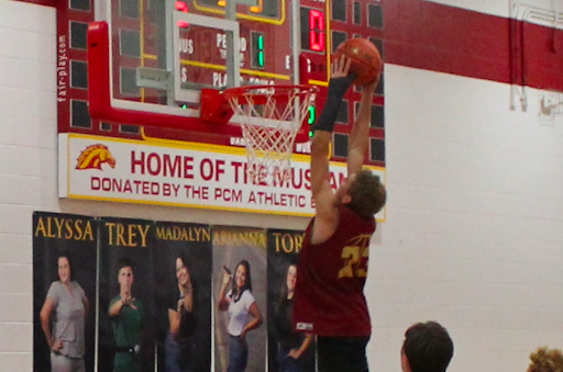 Senior Matt Rosonke (23) is set to have a bigger role in basketball this year. Coach Fred Lorensen is very excited about his potential as a player. 
