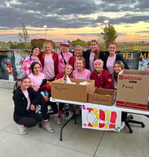 PCM Dance Team during their ISDTA Cares Project.