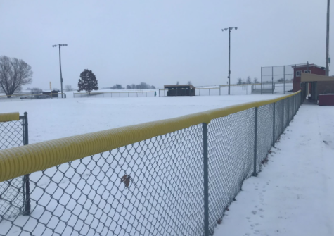 The PCM softball field as seen on Jan. 25. One of the options for moving the fields involved moving the baseball field next to it. 