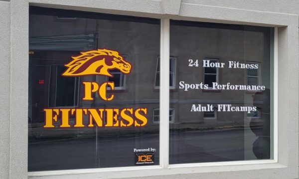 Front of Prairie City’s New business, PC Fitness 

