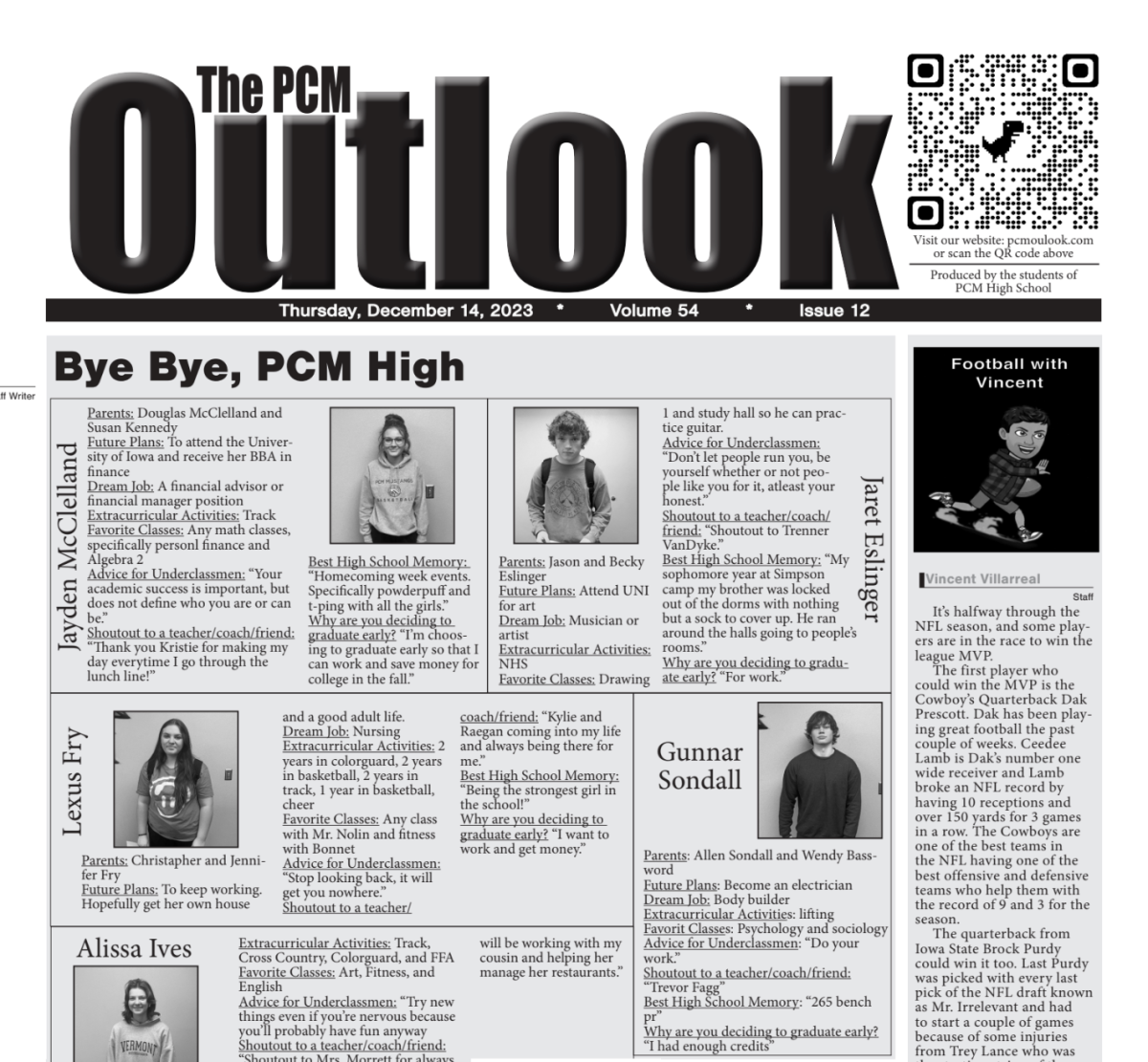 The Outlook - December 14, 2023