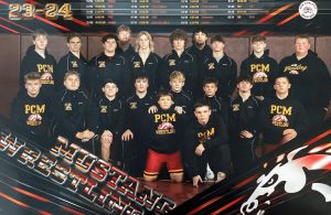 The boys wrestling team for the 2024 season