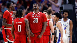 NC State is the sixth 11 seed of all time to make the Final Four, led by center DJ Burns Jr. (30) 
