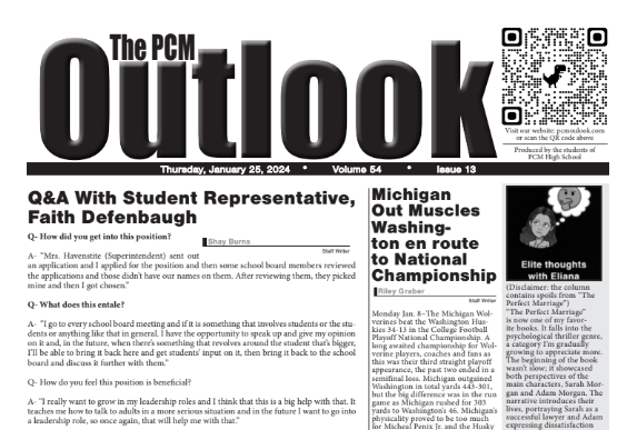 The Outlook - January 25, 2024