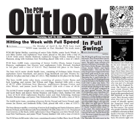 The Outlook - April 18, 2024