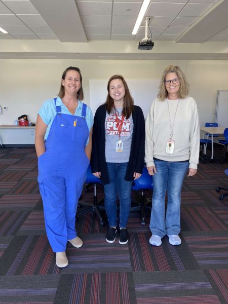 New staff members line up for a picture
(M. Phifer, R. Davis, B. Tate) *Missing A. Anukan