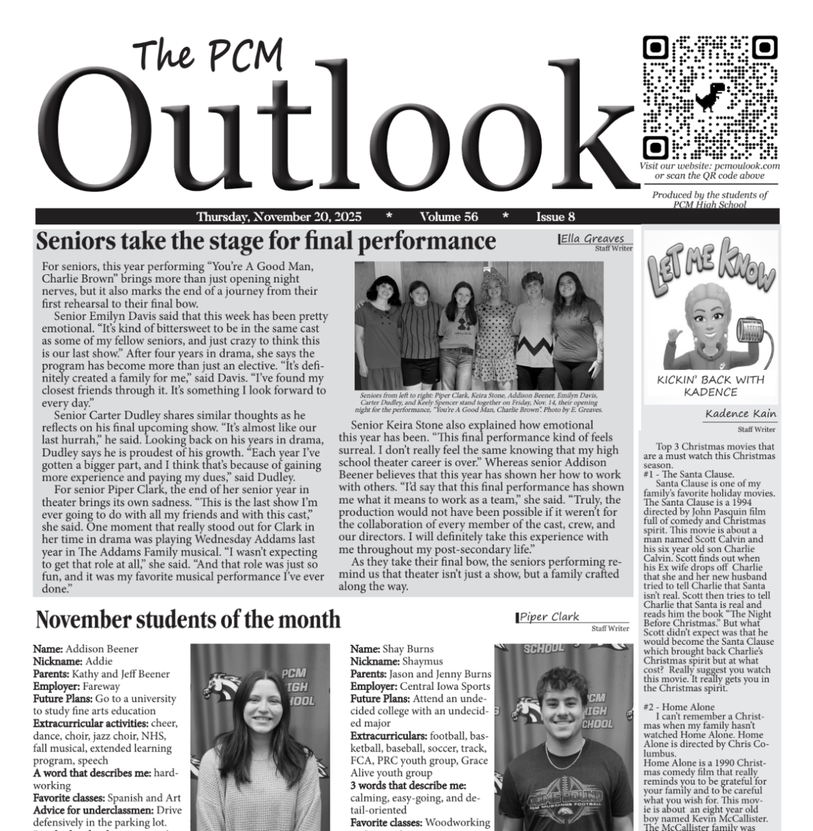 The Outlook - Thursday, November 20