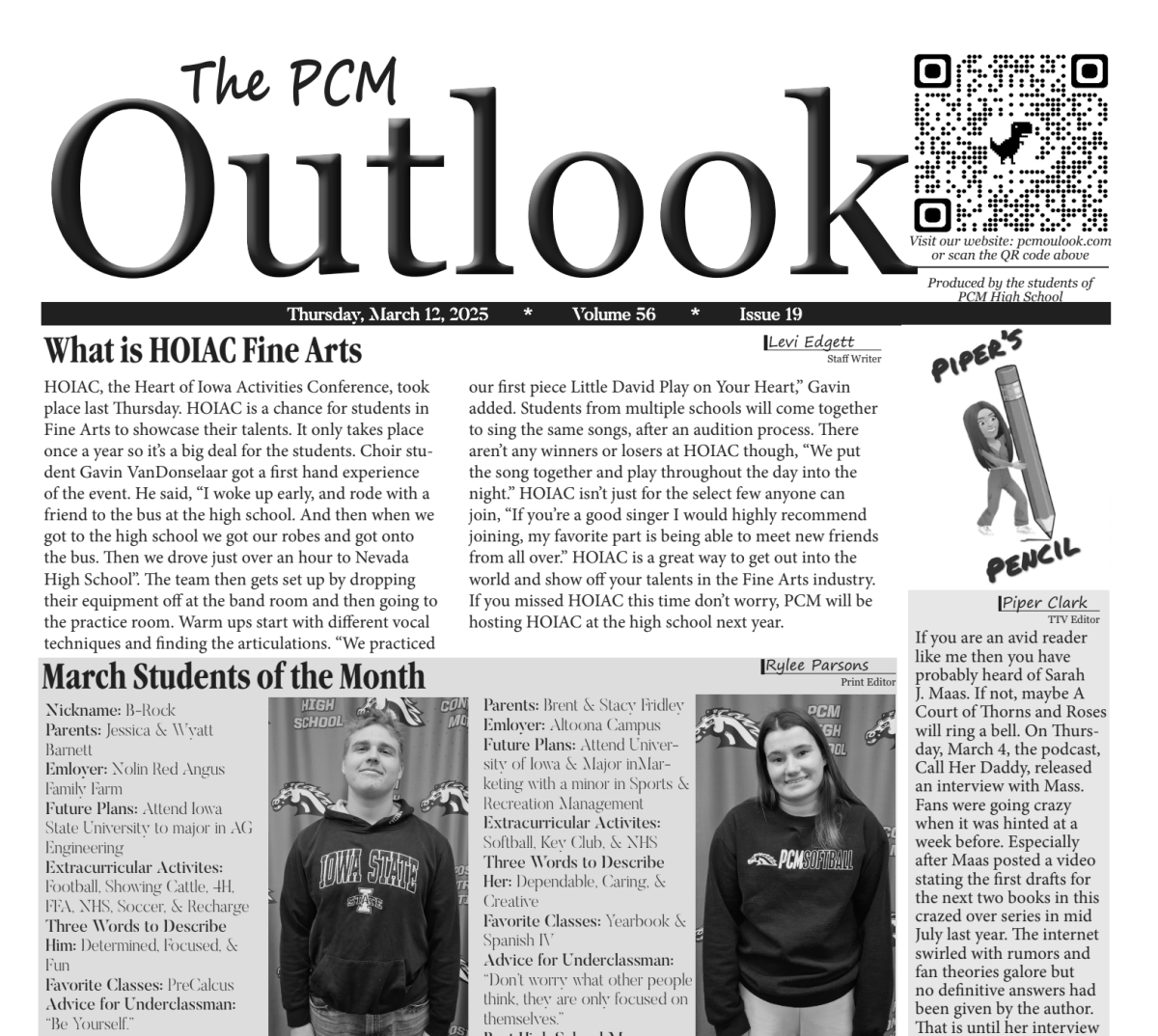 PCM Outlook - Issue 19 Mar. 12, 2026